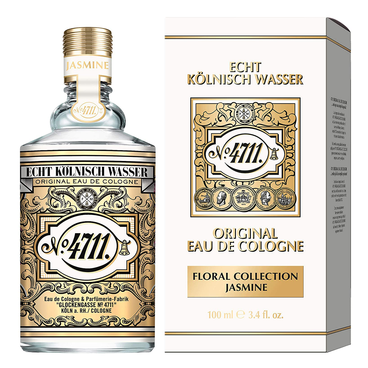 4711 Floral Collection Jasmine by Maurer &amp; Wirtz 100ml EDC - Perfume NZ is the leading wholesale distributor of brand name perfumes and fragrances in New Zealand.