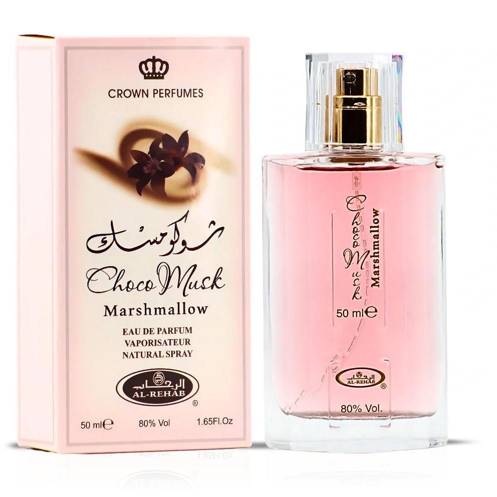 Choco Musk Marshmallow by Al Rehab 50ml EDP - Perfume NZ is the leading wholesale distributor of brand name perfumes and fragrances in New Zealand.