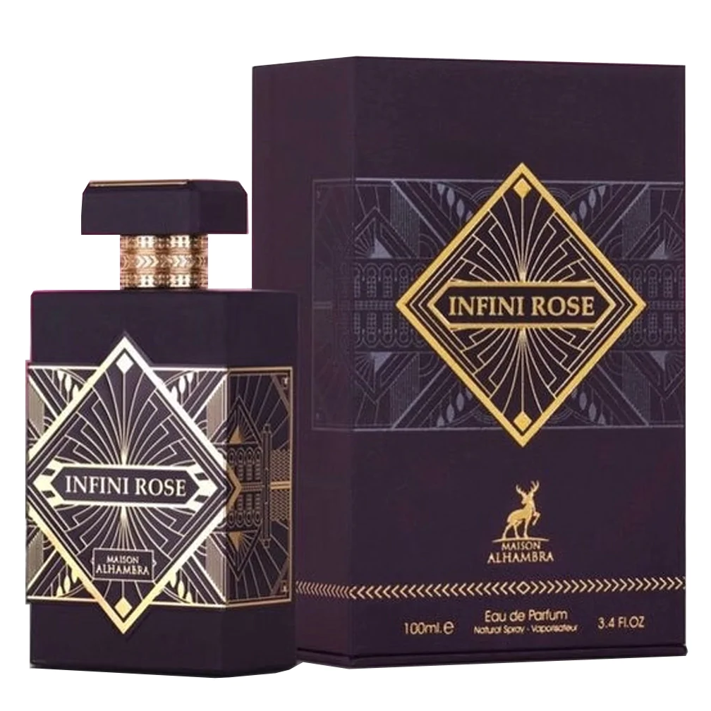 Infini Rose by Alhambra 100ml EDP - Perfume NZ is the leading wholesale distributor of brand name perfumes and fragrances in New Zealand.
