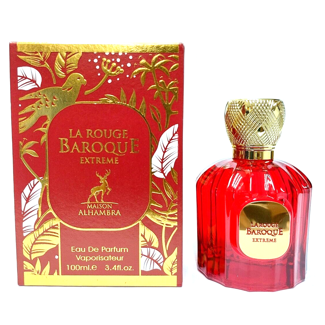 La Rouge Baroque Extreme by Alhambra 100ml EDP - Perfume NZ is the leading wholesale distributor of brand name perfumes and fragrances in New Zealand.