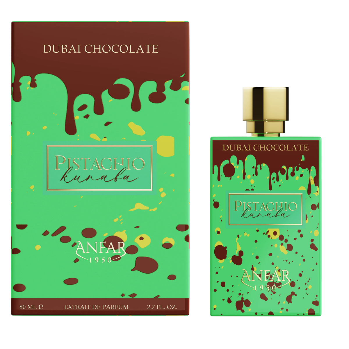 Pistachio Kunafa by Anfar 80ml Extrait De Parfum - Perfume NZ is the leading wholesale distributor of brand name perfumes and fragrances in New Zealand.