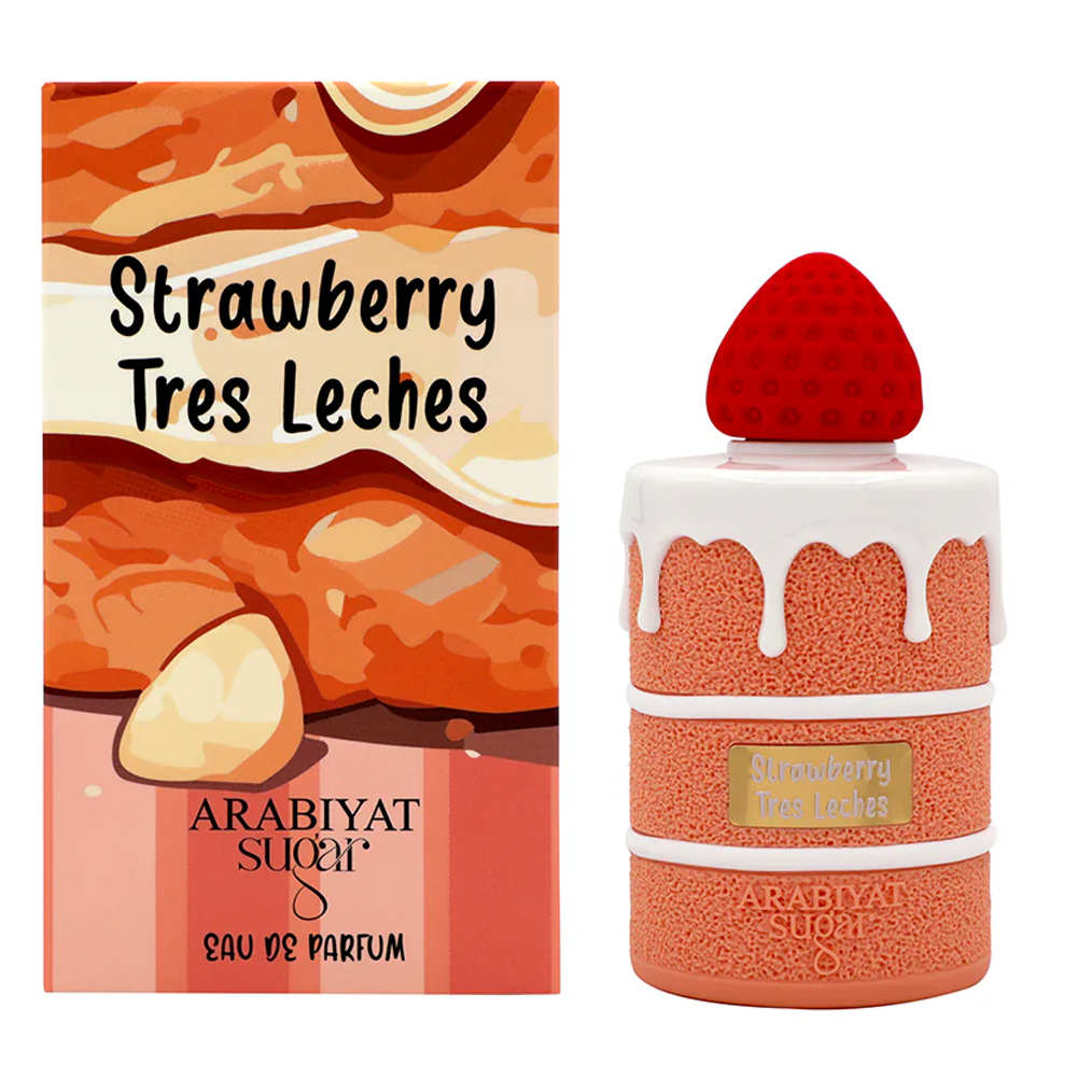Strawberry Tres Leches by Arabiyat Sugar 100ml EDP - Perfume NZ is the leading wholesale distributor of brand name perfumes and fragrances in New Zealand.