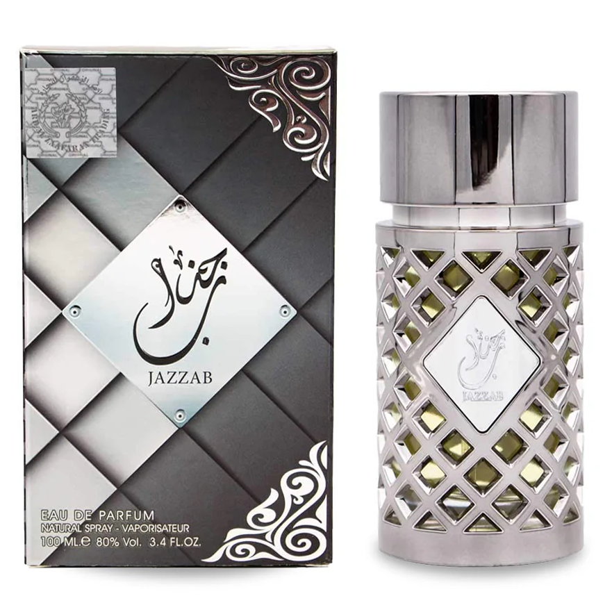 Jazzab Silver by Ard Al Zaafaran 100ml EDP - Perfume NZ is the leading wholesale distributor of brand name perfumes and fragrances in New Zealand.