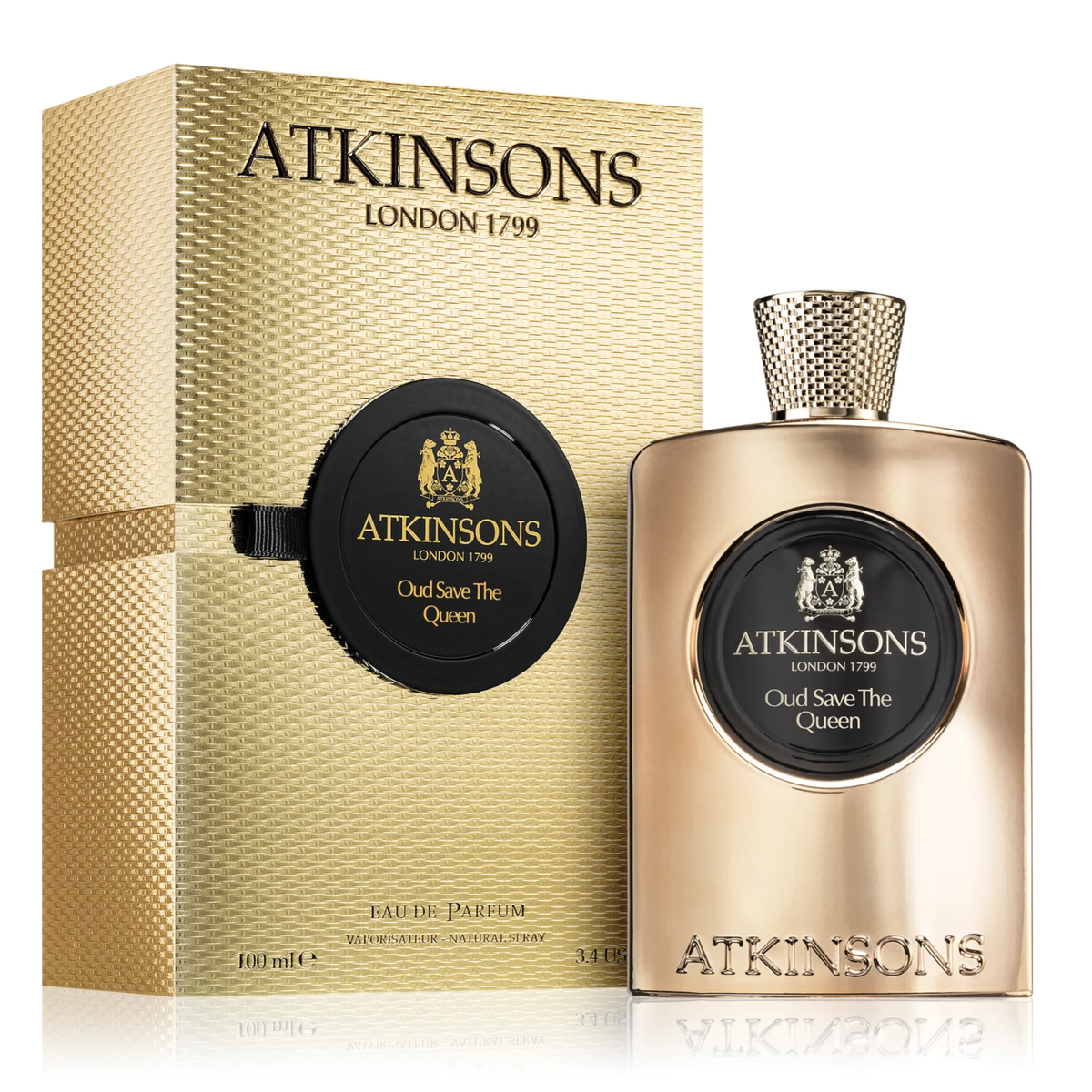 Oud Save The Queen by Atkinsons 100ml EDP - Perfume NZ is the leading wholesale distributor of brand name perfumes and fragrances in New Zealand.