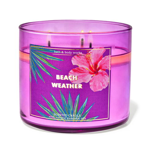 Beach Weather by Bath &amp; Body Works 3-Wick Scented Candle - Perfume NZ is the leading wholesale distributor of brand name perfumes and fragrances in New Zealand.
