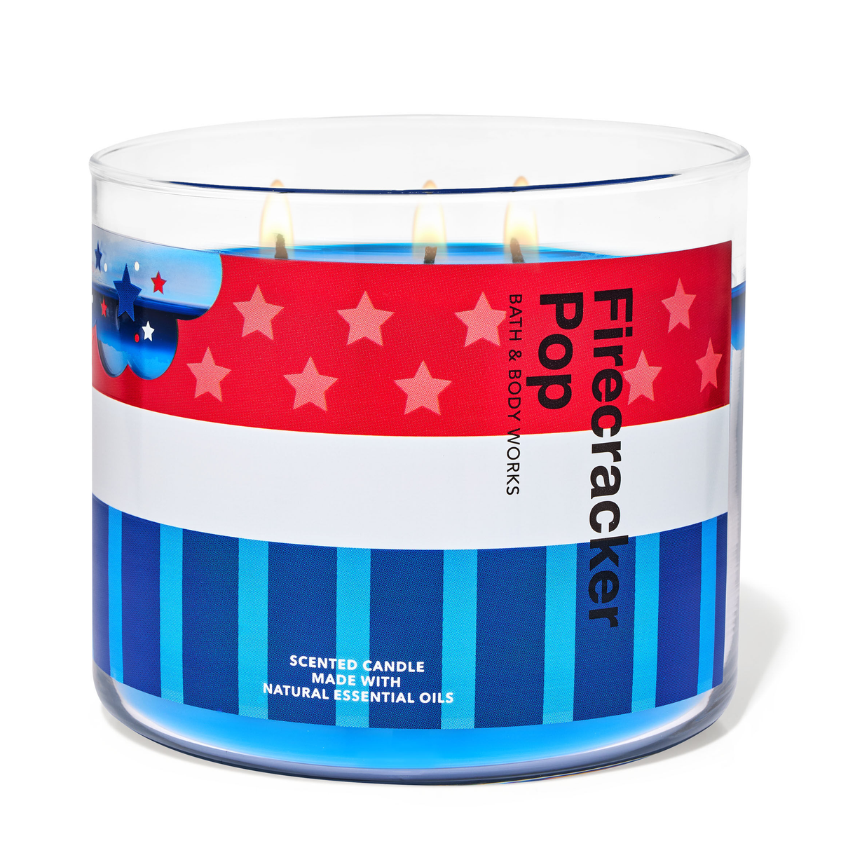 Firecracker Pop by Bath &amp; Body Works 3-Wick Scented Candle - Perfume NZ is the leading wholesale distributor of brand name perfumes and fragrances in New Zealand.