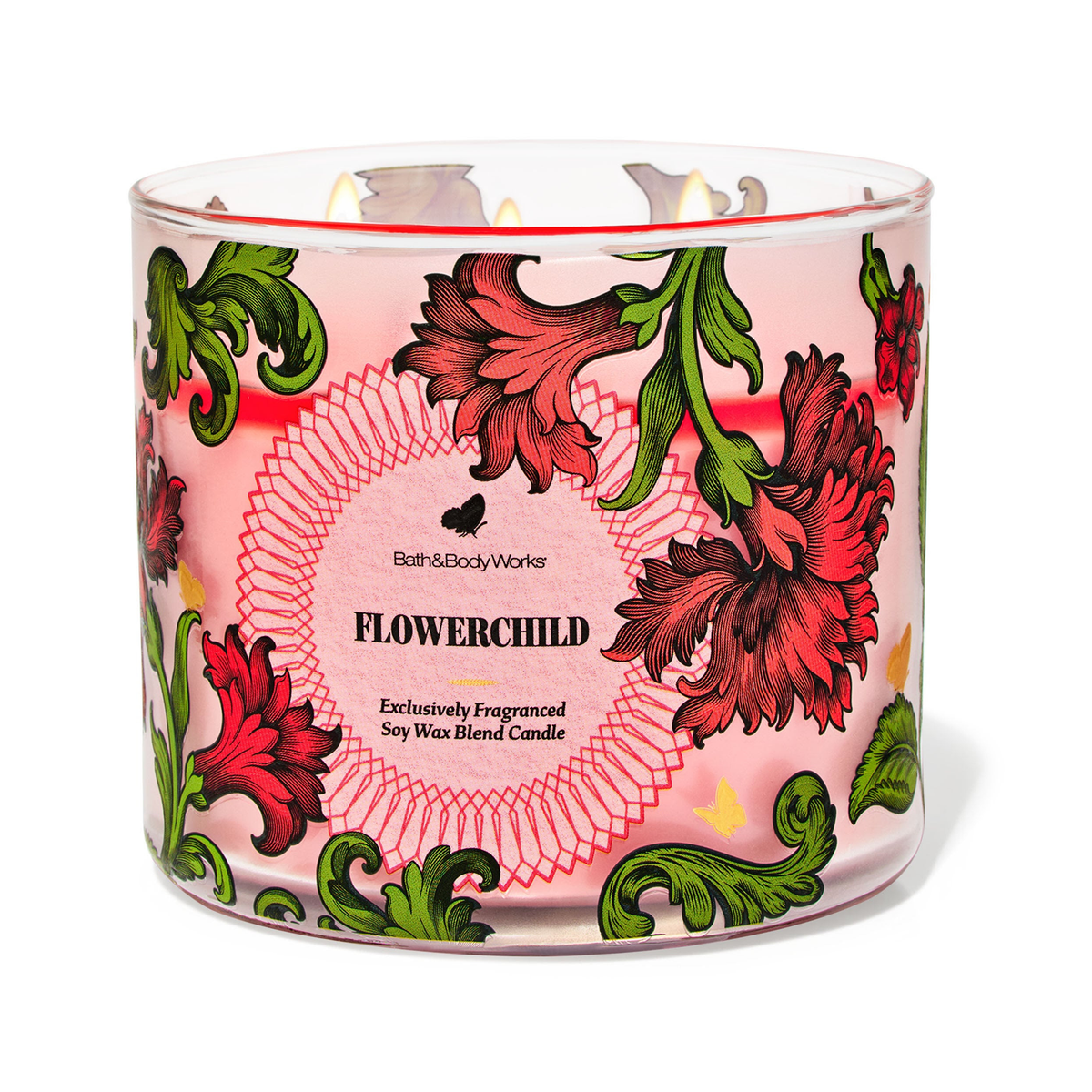 Flowerchild by Bath &amp; Body Works 3-Wick Scented Candle - Perfume NZ is the leading wholesale distributor of brand name perfumes and fragrances in New Zealand.