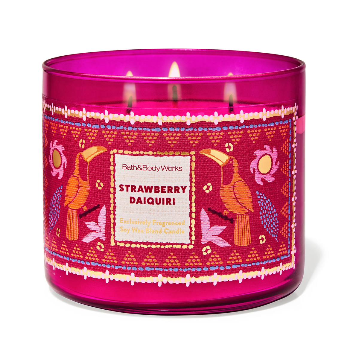 Strawberry Daiquiri by Bath &amp; Body Works 3-Wick Scented Candle - Perfume NZ is the leading wholesale distributor of brand name perfumes and fragrances in New Zealand.