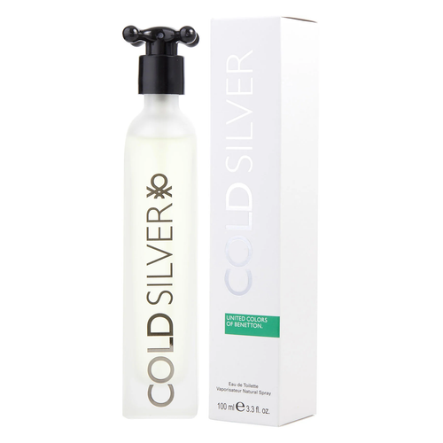 Benetton Cold Silver by Benetton 100ml EDT for Men - Perfume NZ is the leading wholesale distributor of brand name perfumes and fragrances in New Zealand.