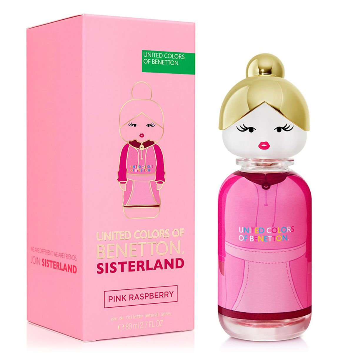 Sisterland Pink Raspberry by Benetton 80ml EDT - Perfume NZ is the leading wholesale distributor of brand name perfumes and fragrances in New Zealand.