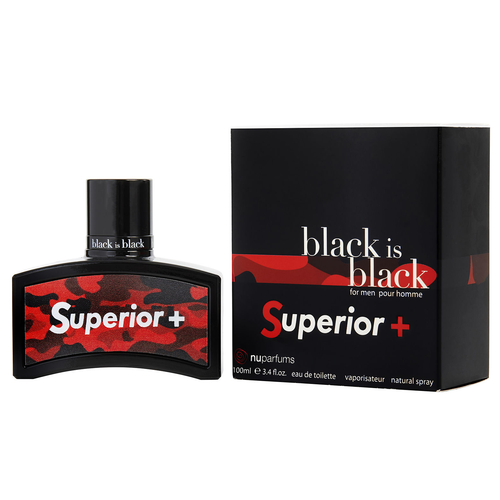 Black Is Black Superior by Nu Parfums 100ml EDT - Perfume NZ is the leading wholesale distributor of brand name perfumes and fragrances in New Zealand.