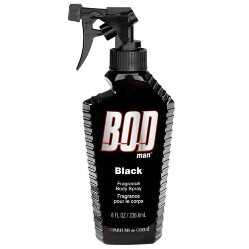 Bod Man Black 236ml Fragrance Body Spray - Perfume NZ is the leading wholesale distributor of brand name perfumes and fragrances in New Zealand.