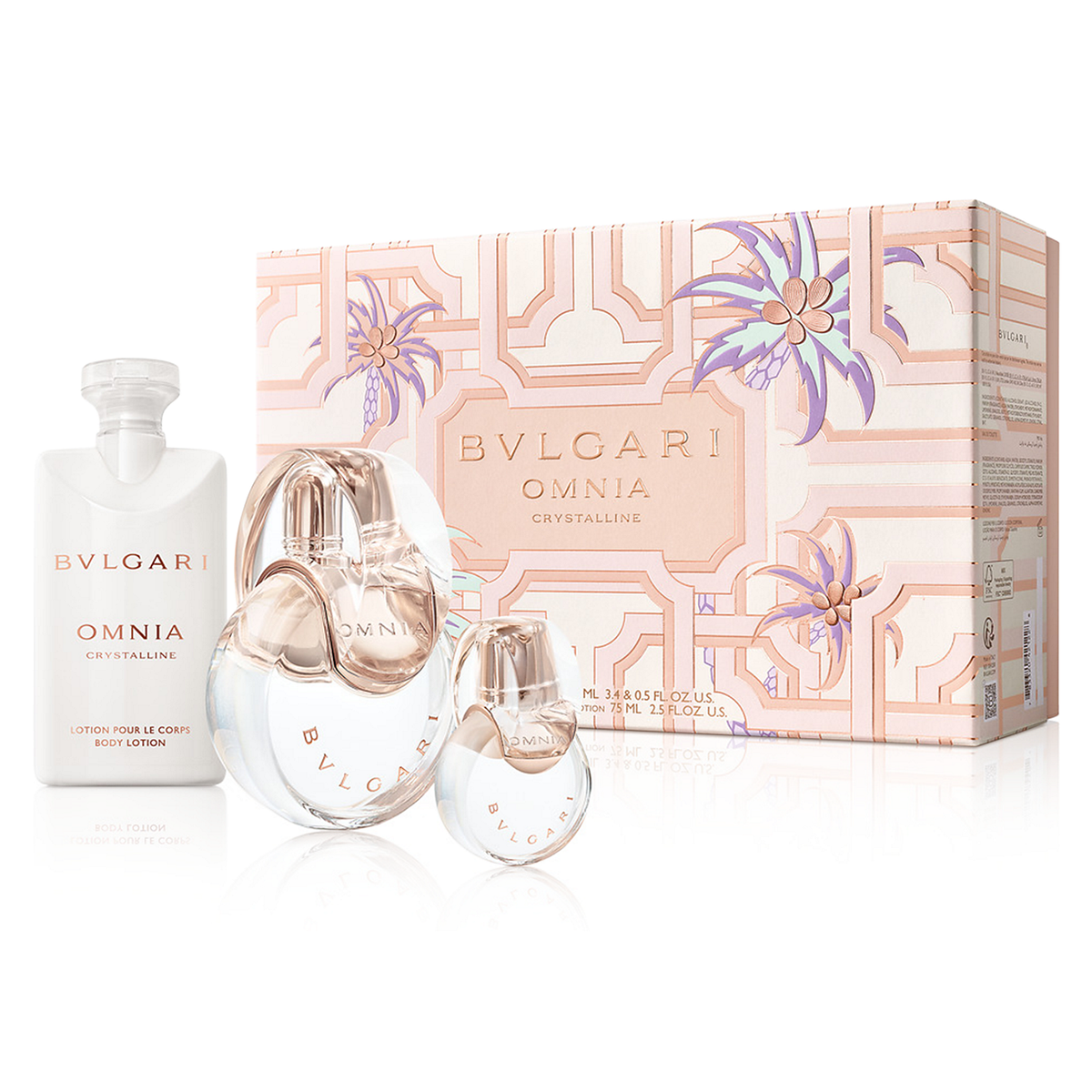 Omnia Crystalline by Bvlgari 100ml EDT 3 Piece Gift Set - Perfume NZ is the leading wholesale distributor of brand name perfumes and fragrances in New Zealand.