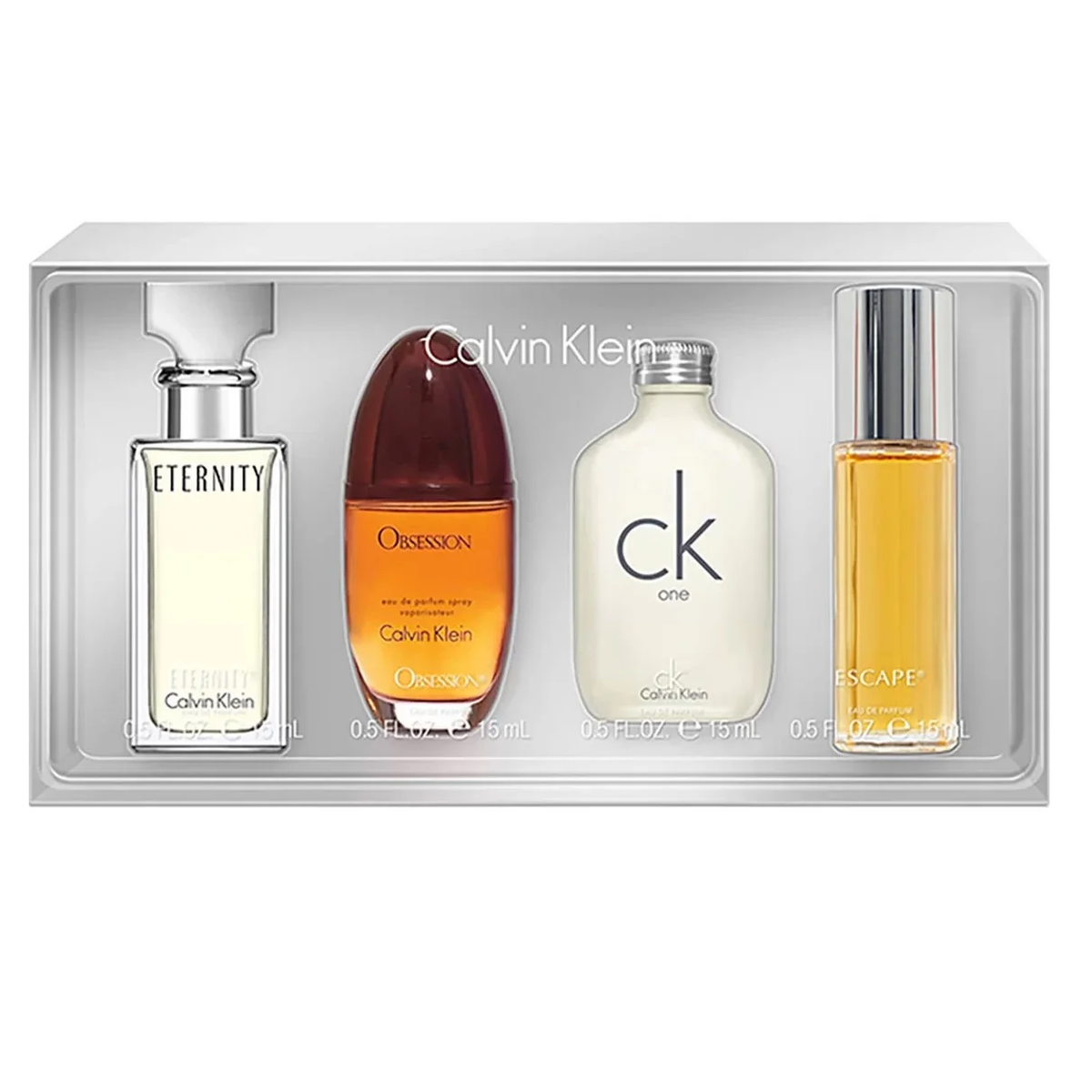 Calvin Klein Perfume Collection 4 Piece Gift Set - Perfume NZ is the leading wholesale distributor of brand name perfumes and fragrances in New Zealand.