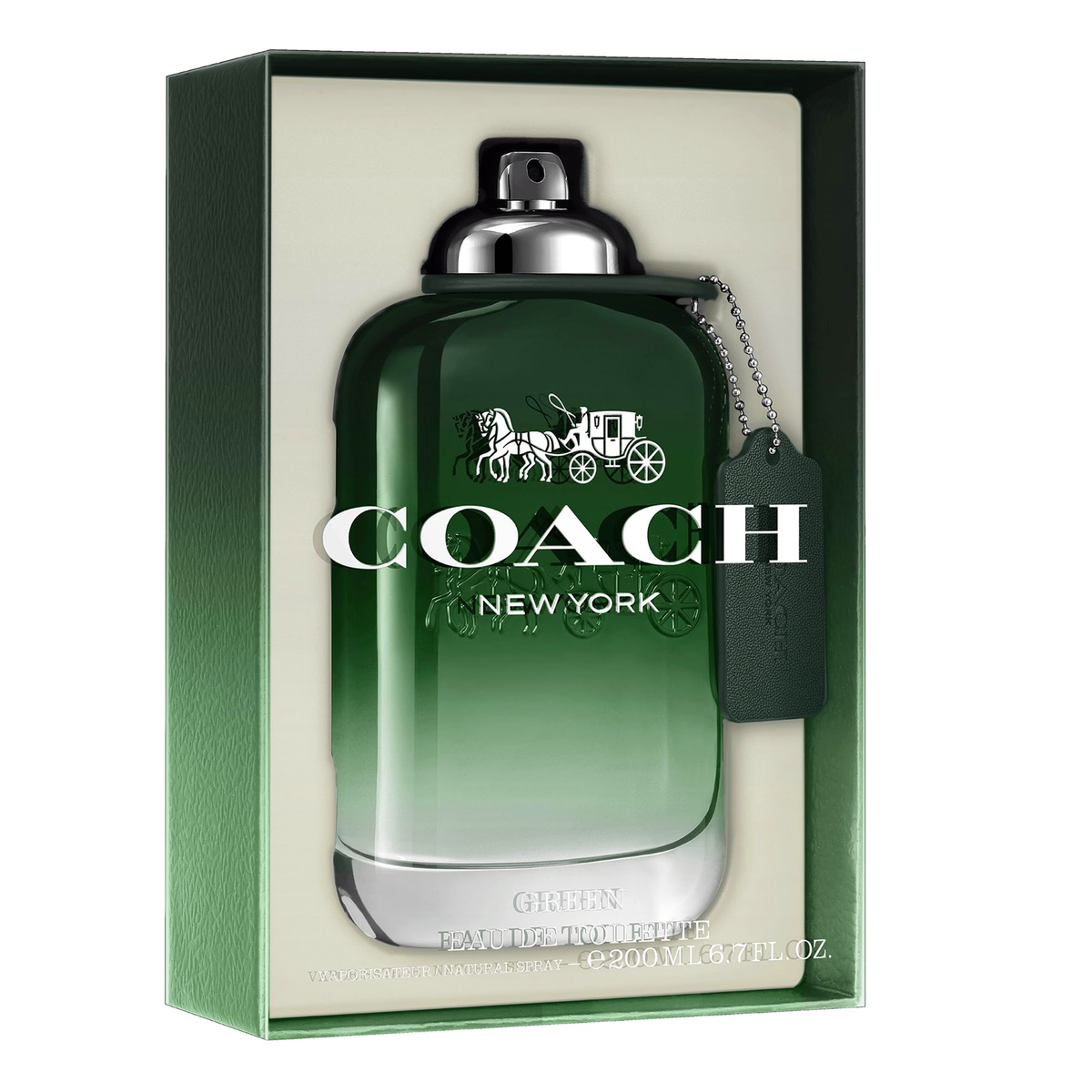 Coach Green by Coach 200ml EDT for Men - Perfume NZ is the leading wholesale distributor of brand name perfumes and fragrances in New Zealand.