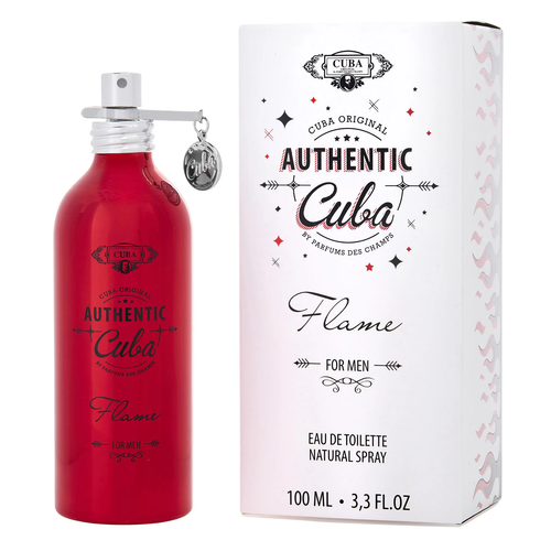 Authentic Flame by Cuba Paris 100ml EDT for Men - Perfume NZ is the leading wholesale distributor of brand name perfumes and fragrances in New Zealand.