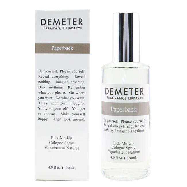 Paperback by Demeter 120ml Cologne Spray - Perfume NZ is the leading wholesale distributor of brand name perfumes and fragrances in New Zealand.