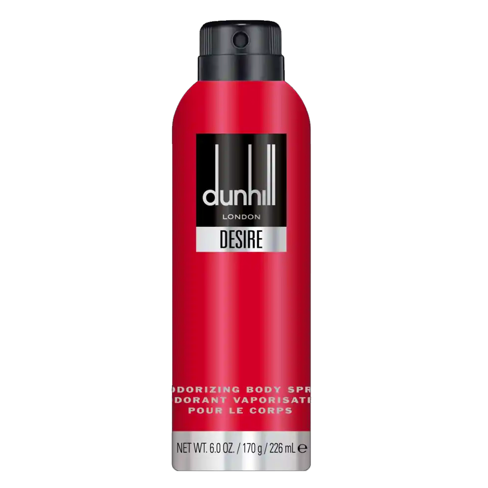 Desire Red by Dunhill 226ml Body Spray - Perfume NZ is the leading wholesale distributor of brand name perfumes and fragrances in New Zealand.