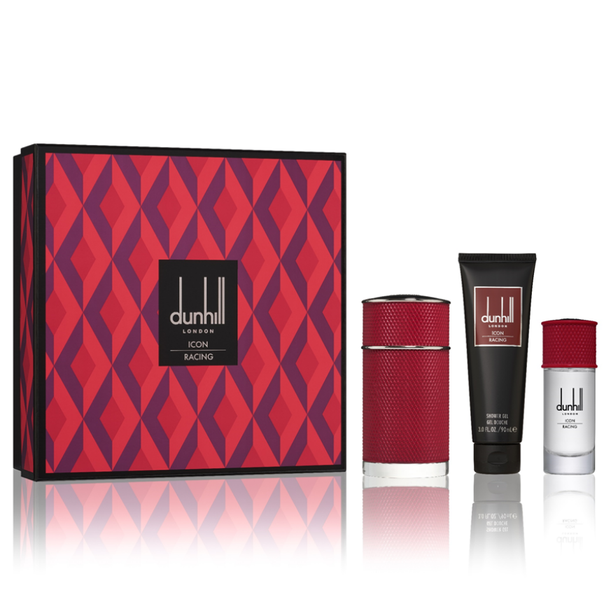 Icon Racing Red by Dunhill 100ml EDP 3 Piece Gift Set - Perfume NZ is the leading wholesale distributor of brand name perfumes and fragrances in New Zealand.