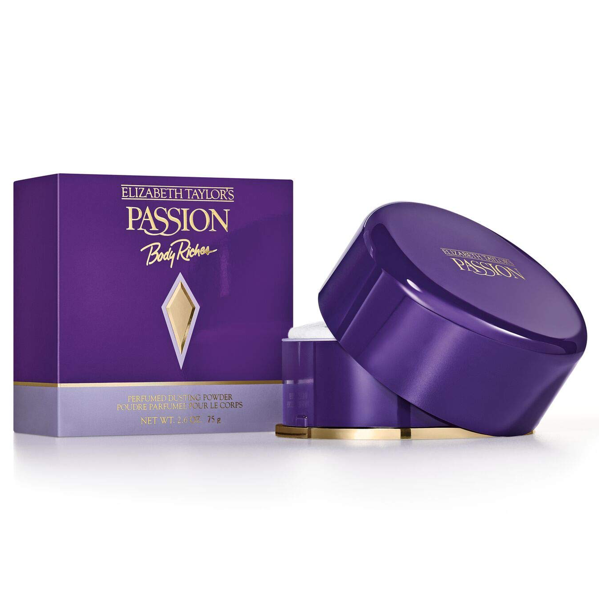 Passion by Elizabeth Taylor 75g Dusting Powder - Perfume NZ is the leading wholesale distributor of brand name perfumes and fragrances in New Zealand.