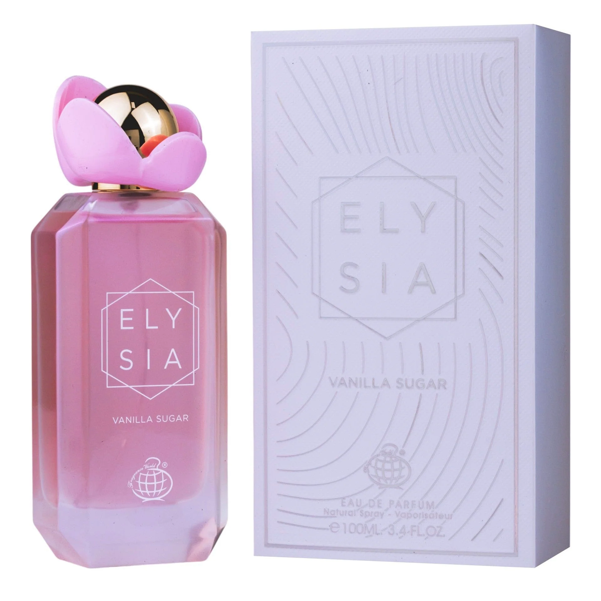 Elysia Vanilla Sugar by Fragrance World 100ml EDP - Perfume NZ is the leading wholesale distributor of brand name perfumes and fragrances in New Zealand.