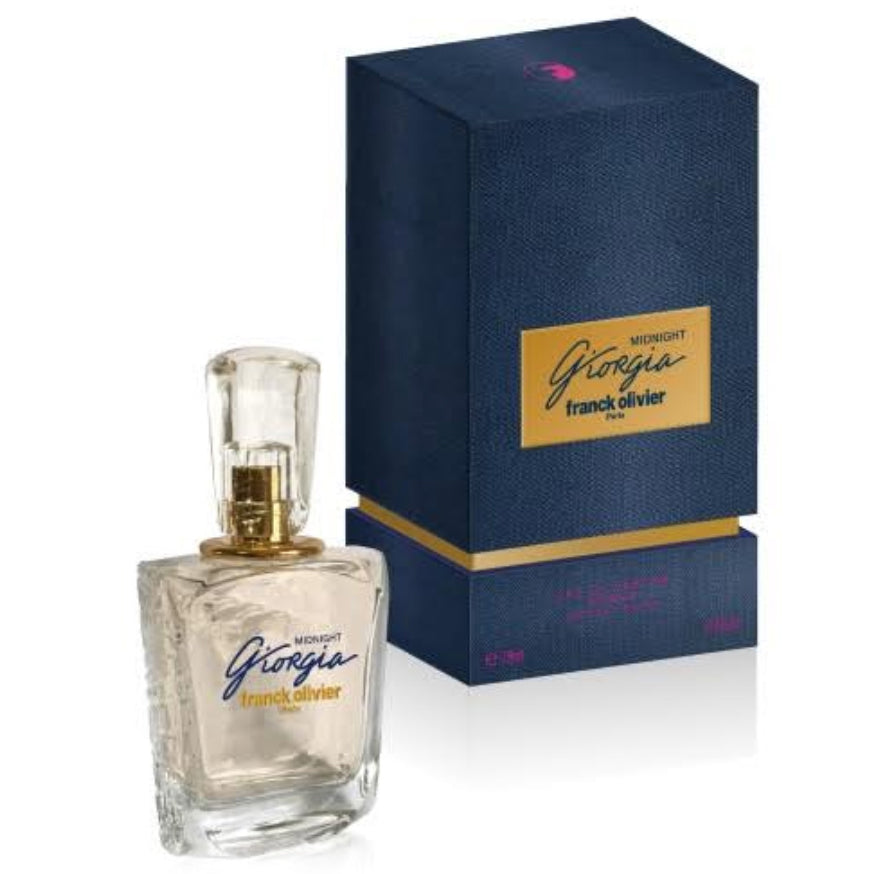 Giorgia Midnight by Franck Olivier 75ml EDP - Perfume NZ is the leading wholesale distributor of brand name perfumes and fragrances in New Zealand.