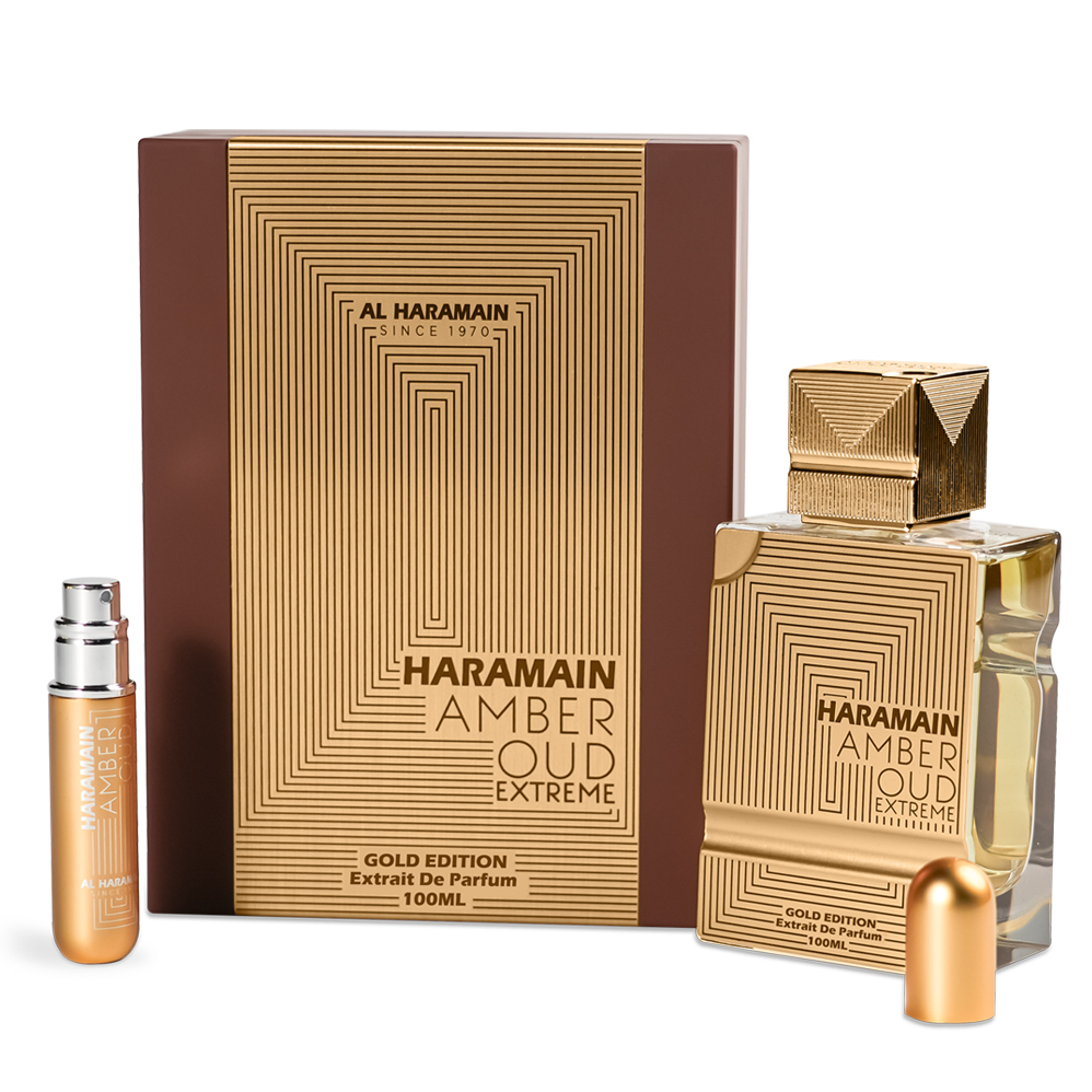 Amber Oud Gold Extreme by Al Haramain 100ml Extrait De Parfum - Perfume NZ is the leading wholesale distributor of brand name perfumes and fragrances in New Zealand.