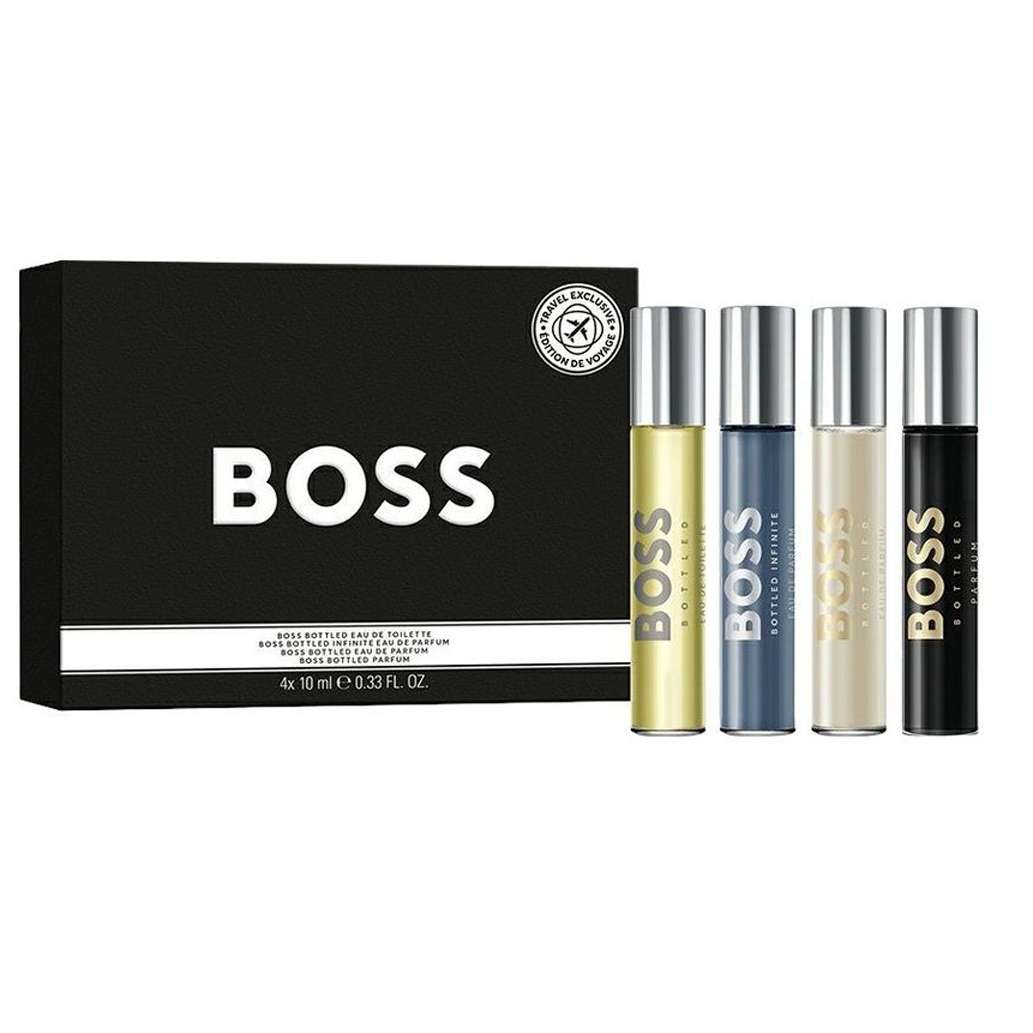 Hugo Boss Collection 4 Piece Gift Set for Men - Perfume NZ is the leading wholesale distributor of brand name perfumes and fragrances in New Zealand.