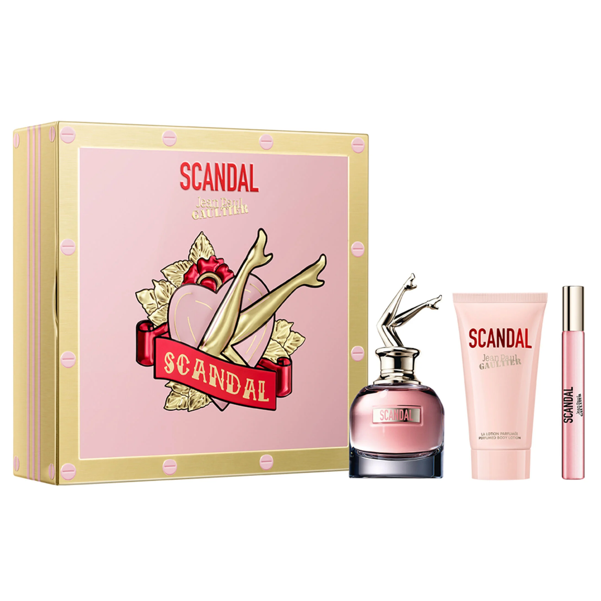 Scandal by Jean Paul Gaultier 50ml EDP 3 Piece Gift Set - Perfume NZ is the leading wholesale distributor of brand name perfumes and fragrances in New Zealand.