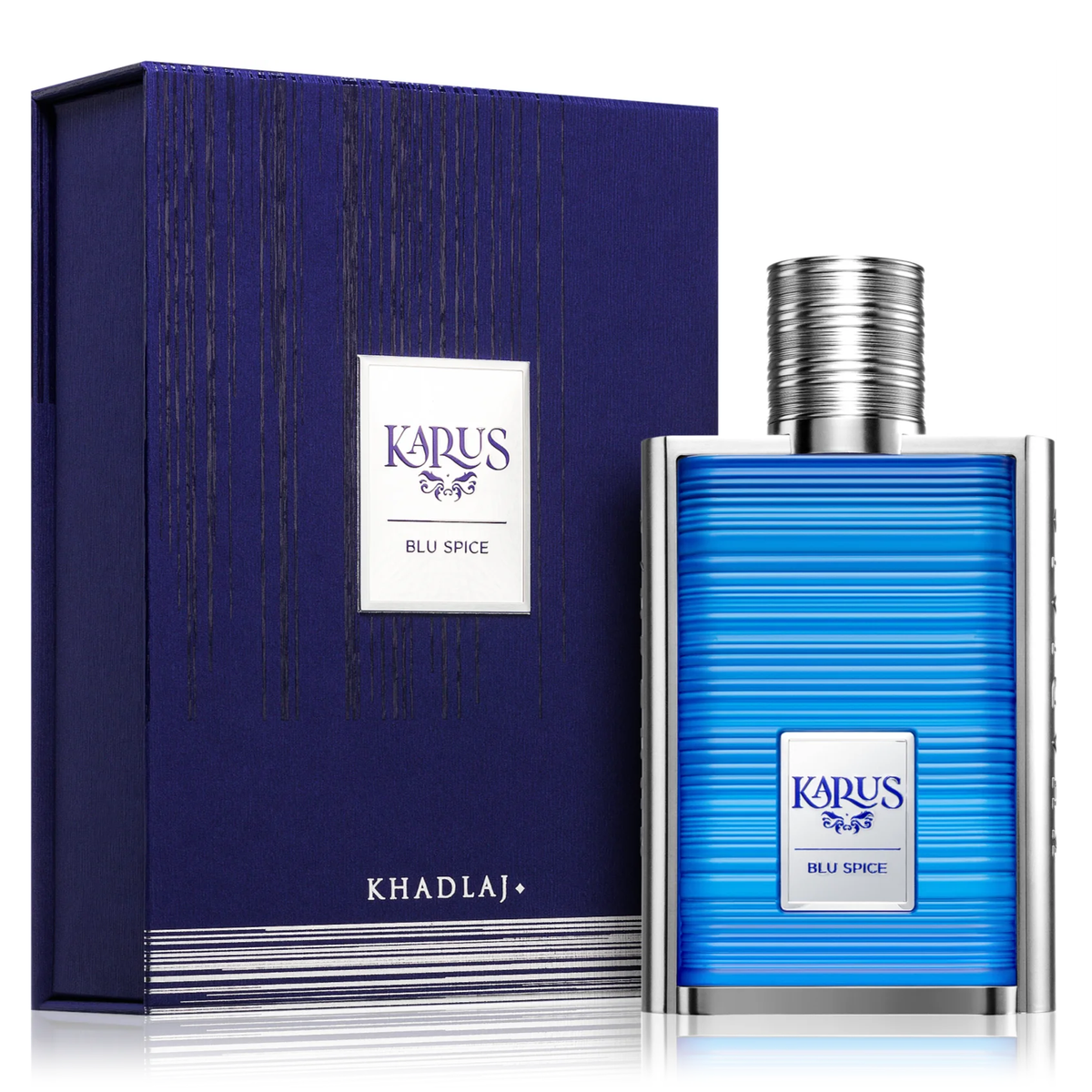Karus Blu Spice by Khadlaj 100ml EDP - Perfume NZ is the leading wholesale distributor of brand name perfumes and fragrances in New Zealand.