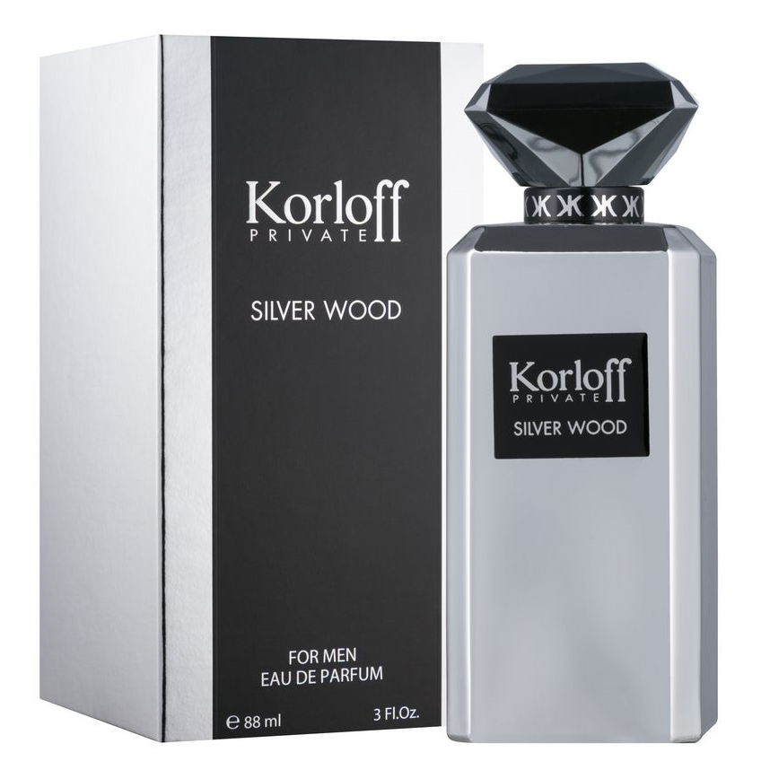 Silver Wood by Korloff 88ml EDP - Perfume NZ is the leading wholesale distributor of brand name perfumes and fragrances in New Zealand.