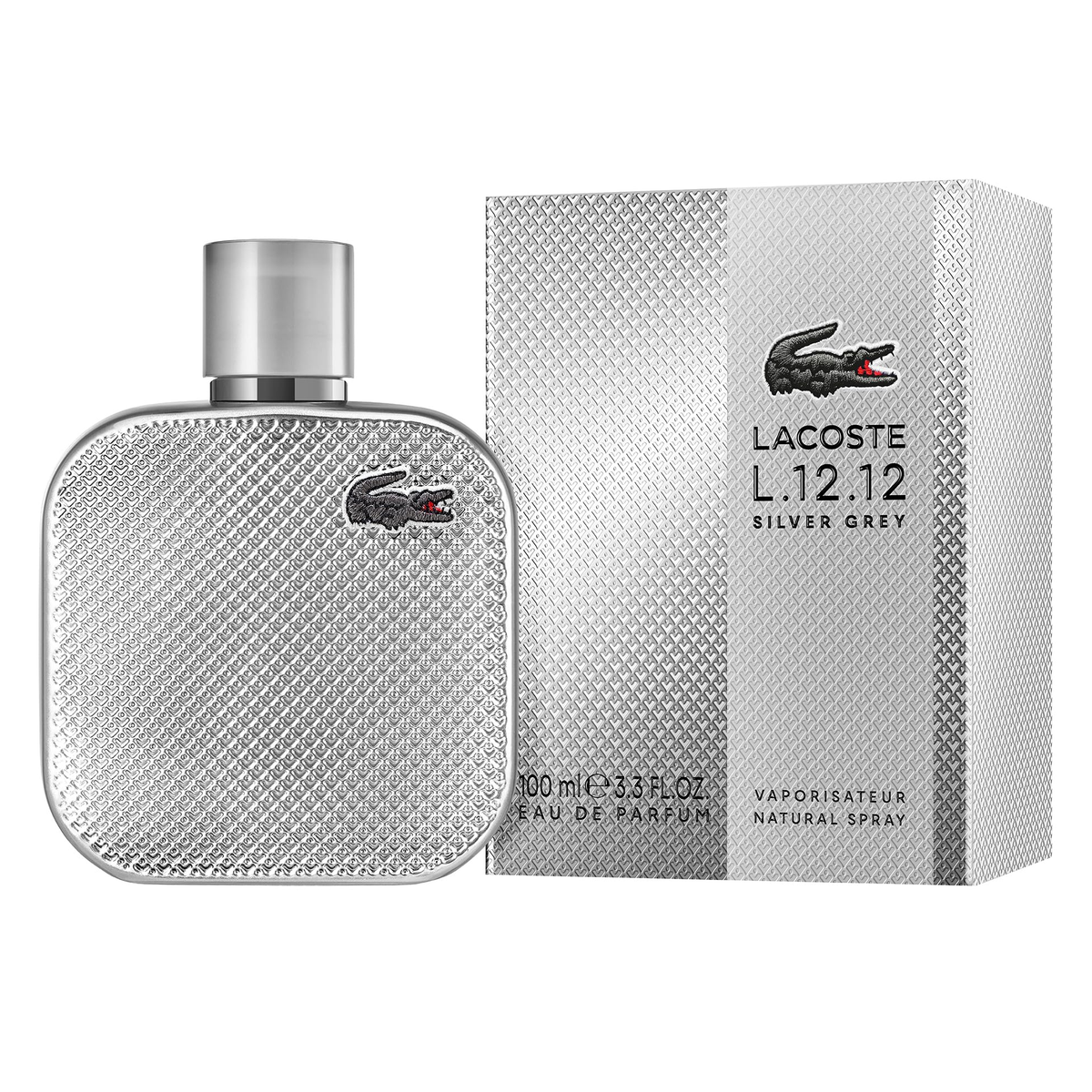 L.12.12 Silver Grey by Lacoste 100ml EDP - Perfume NZ is the leading wholesale distributor of brand name perfumes and fragrances in New Zealand.