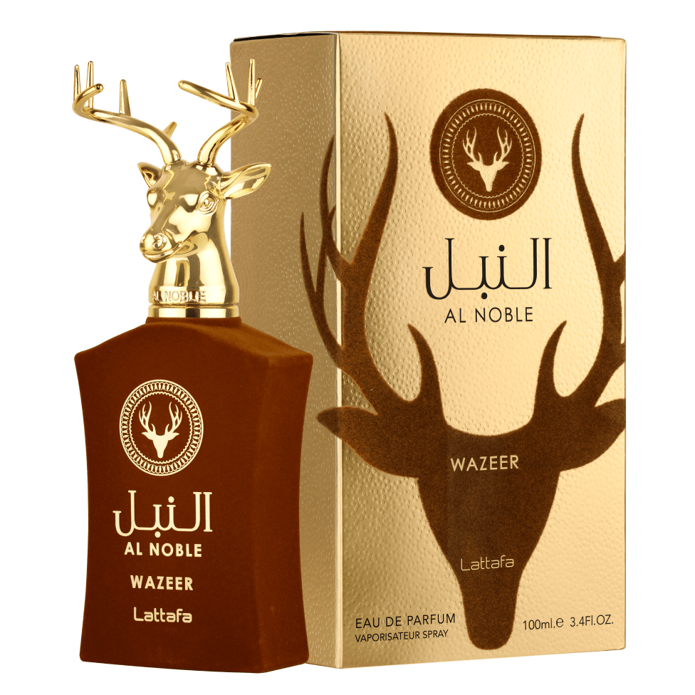 Al Noble Wazeer by Lattafa 100ml EDP - Perfume NZ is the leading wholesale distributor of brand name perfumes and fragrances in New Zealand.