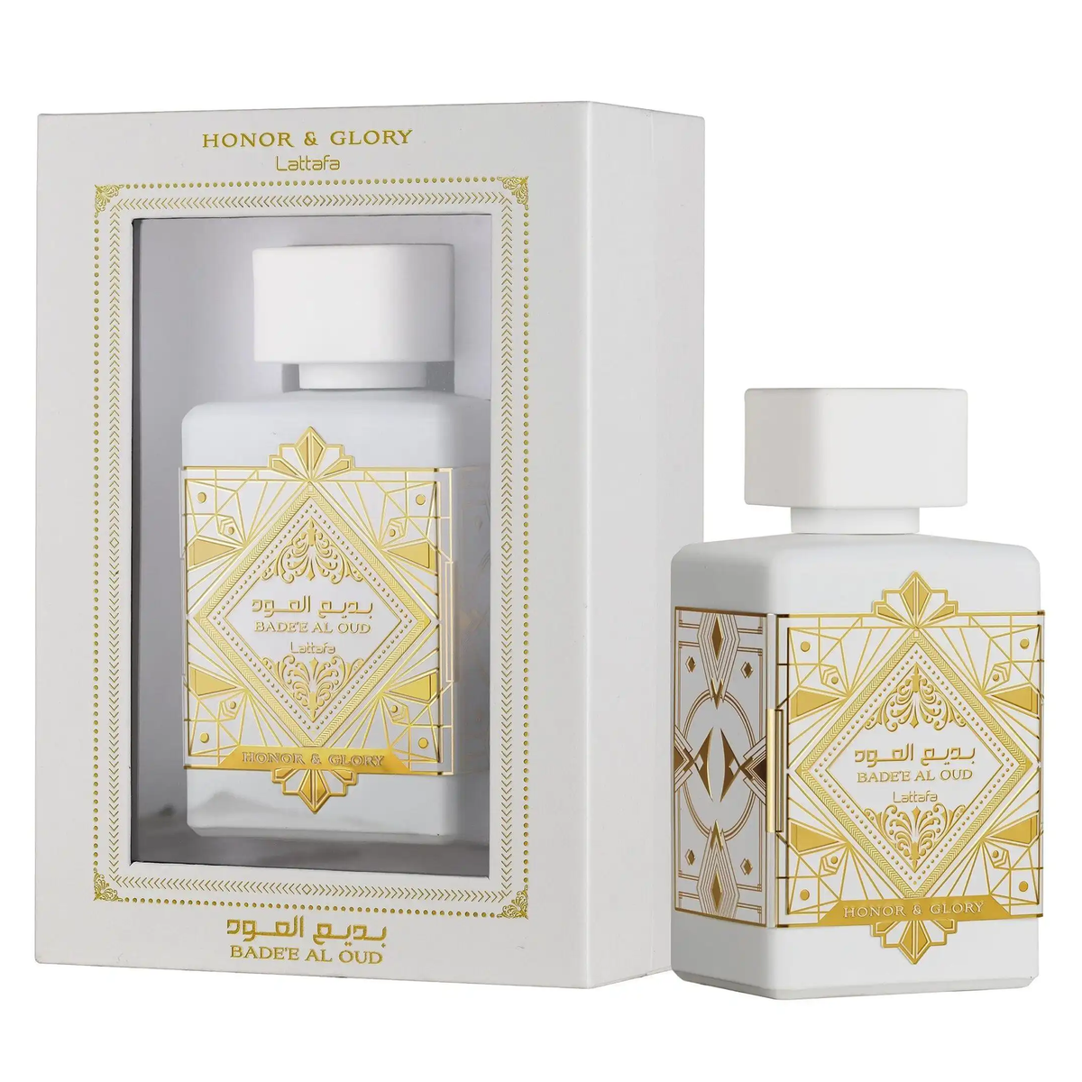 Badee Al Oud Honor &amp; Glory by Lattafa 100ml EDP - Perfume NZ is the leading wholesale distributor of brand name perfumes and fragrances in New Zealand.
