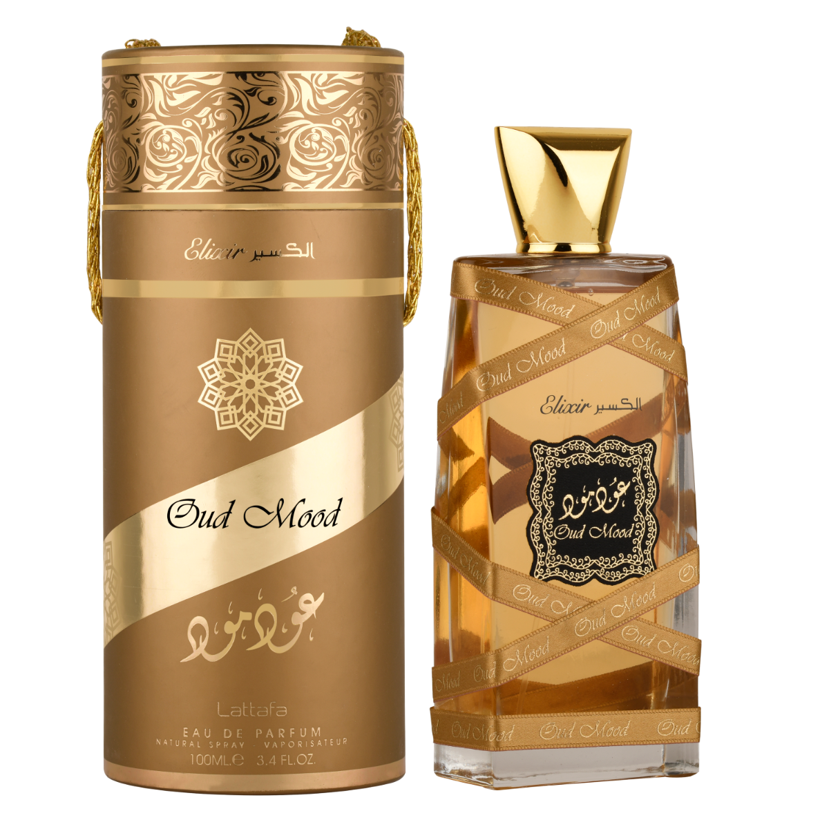 Oud Mood Elixir by Lattafa 100ml EDP - Perfume NZ is the leading wholesale distributor of brand name perfumes and fragrances in New Zealand.