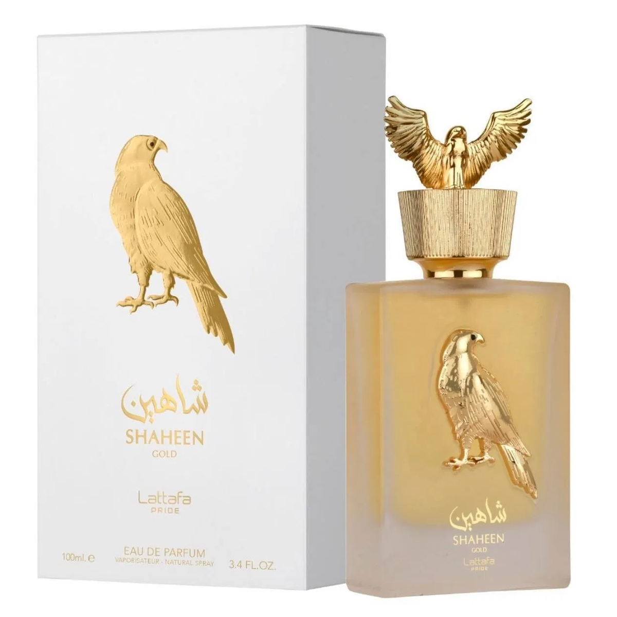Shaheen Gold by Lattafa 100ml EDP - Perfume NZ is the leading wholesale distributor of brand name perfumes and fragrances in New Zealand.