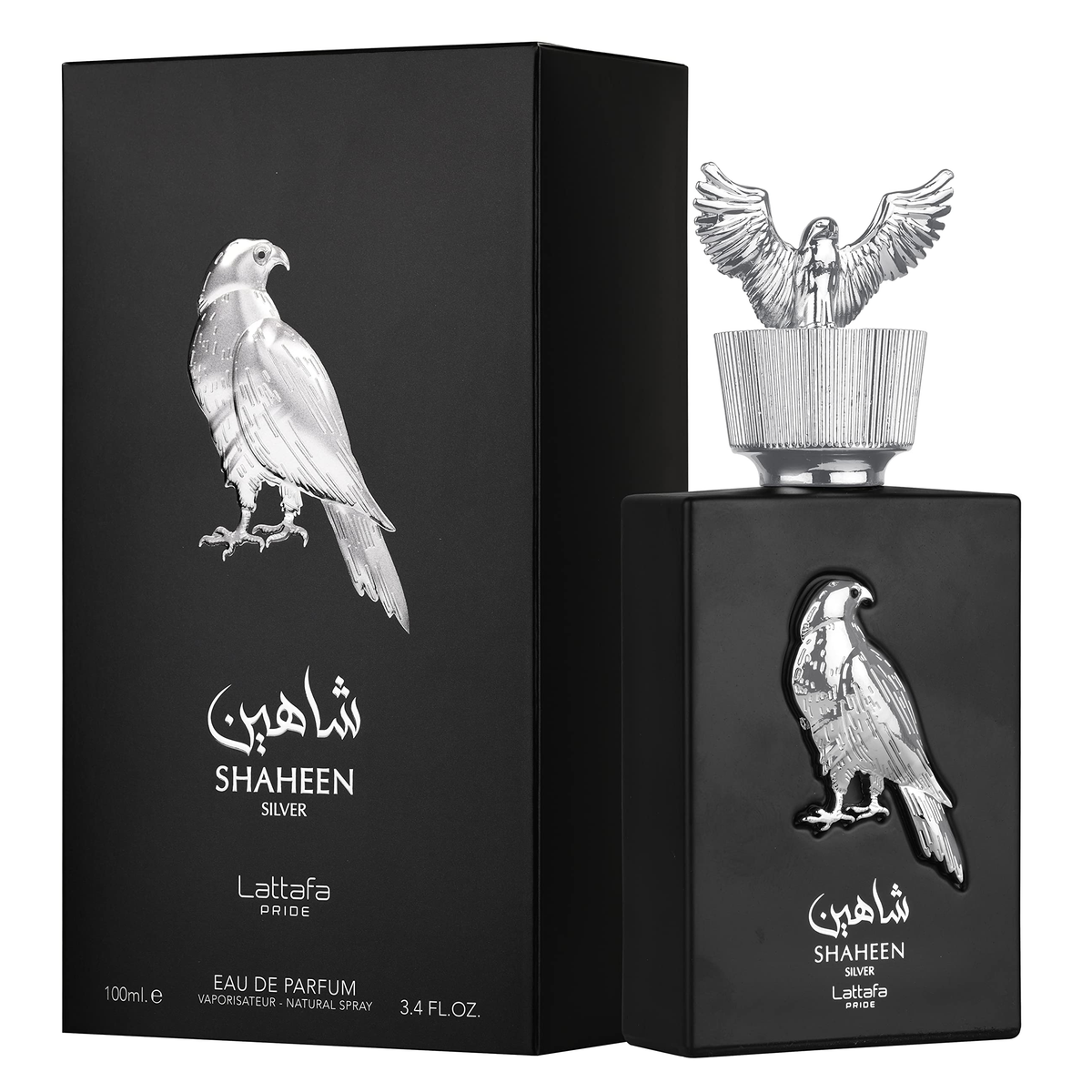 Shaheen Silver by Lattafa 100ml EDP - Perfume NZ is the leading wholesale distributor of brand name perfumes and fragrances in New Zealand.