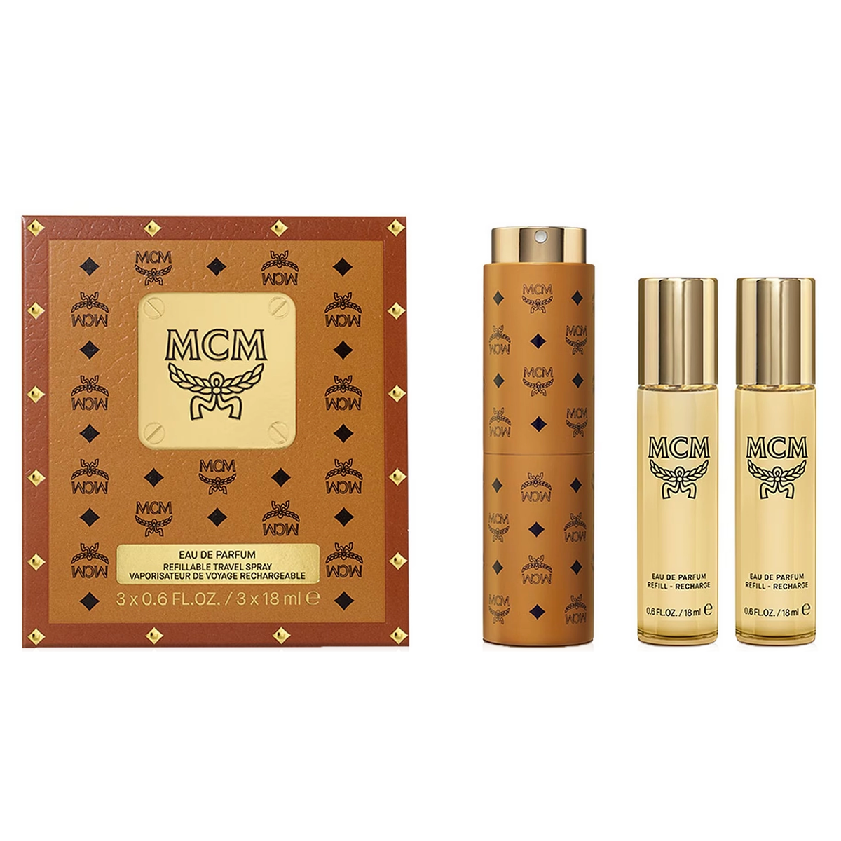 MCM Eau De Parfum by MCM 3x 18ml EDP Travel Spray - Perfume NZ is the leading wholesale distributor of brand name perfumes and fragrances in New Zealand.
