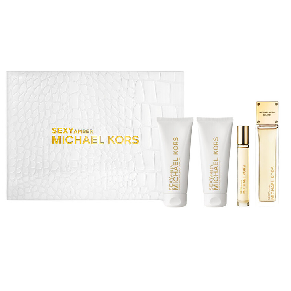 Sexy Amber by Michael Kors 100ml EDP 4 Piece Gift Set - Perfume NZ is the leading wholesale distributor of brand name perfumes and fragrances in New Zealand.