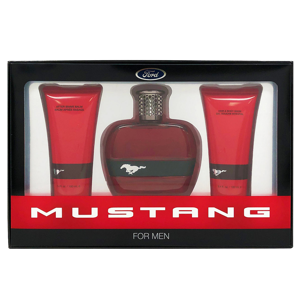 Mustang Red by Ford 100ml EDT 3 Piece Gift Set - Perfume NZ is the leading wholesale distributor of brand name perfumes and fragrances in New Zealand.