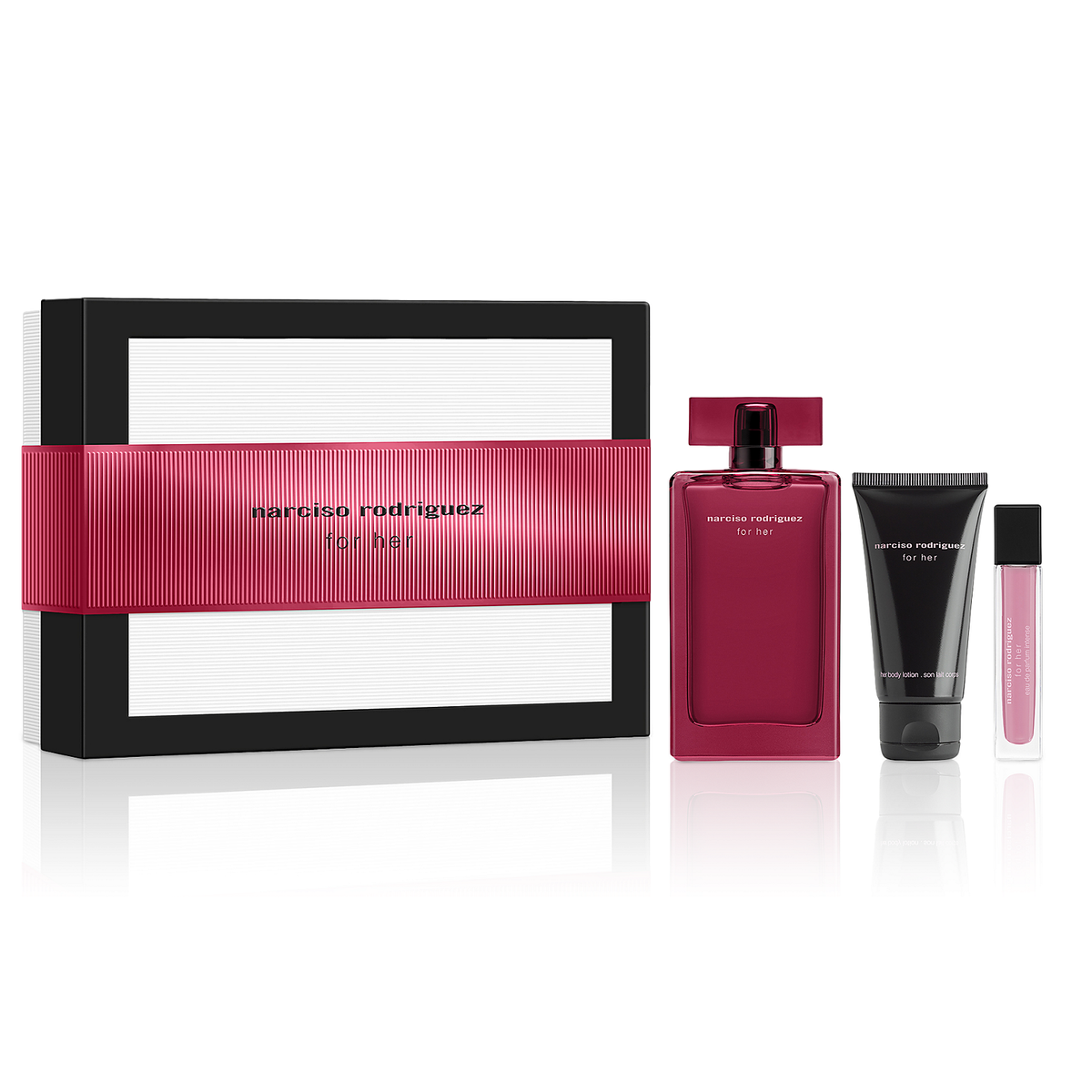 Narciso Rodriguez For Her Intense 100ml EDP 3 Piece Gift Set - Perfume NZ is the leading wholesale distributor of brand name perfumes and fragrances in New Zealand.