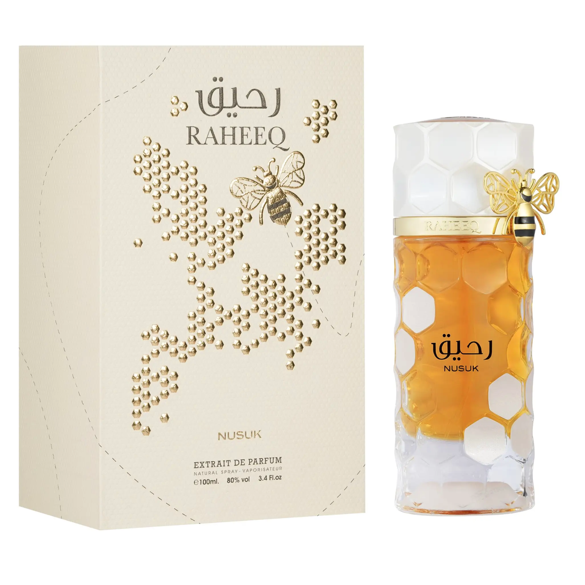 Raheeq by Nusuk 100ml Extrait De Parfum - Perfume NZ is the leading wholesale distributor of brand name perfumes and fragrances in New Zealand.