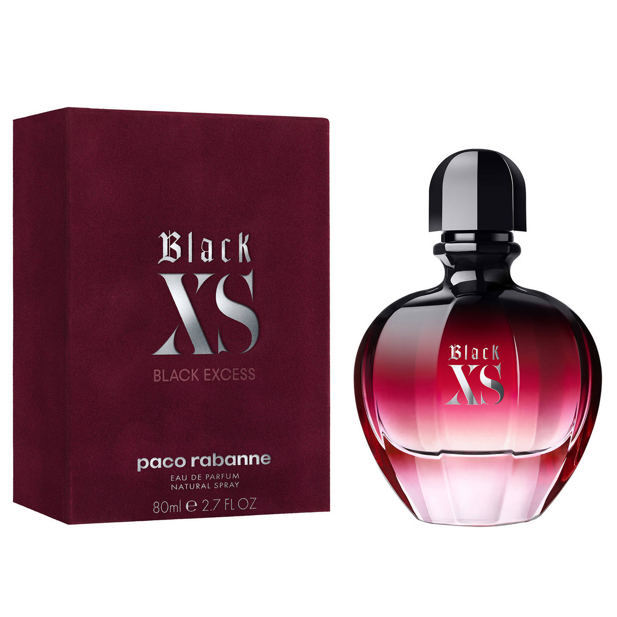 Black XS by Paco Rabanne 80ml EDP for Women - Perfume NZ is the leading wholesale distributor of brand name perfumes and fragrances in New Zealand.