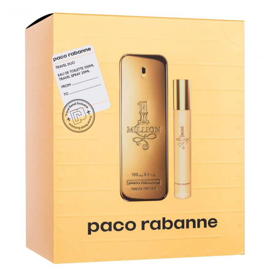One Million by Paco Rabanne 100ml EDT 2 Piece Gift Set - Perfume NZ is the leading wholesale distributor of brand name perfumes and fragrances in New Zealand.