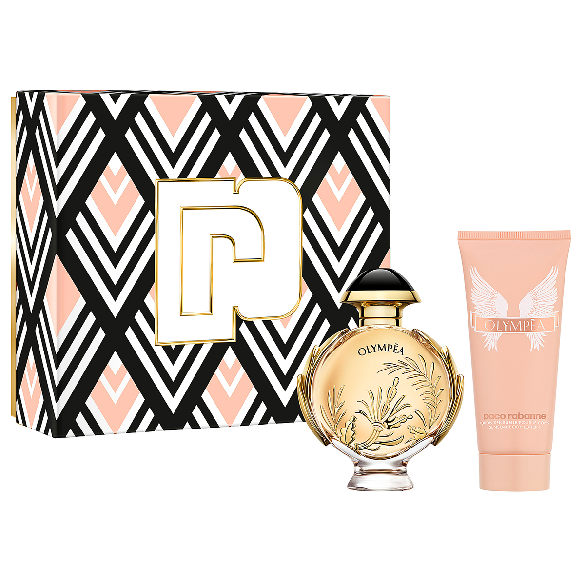 Olympea Solar by Paco Rabanne 80ml EDP 2 Piece Gift Set - Perfume NZ is the leading wholesale distributor of brand name perfumes and fragrances in New Zealand.