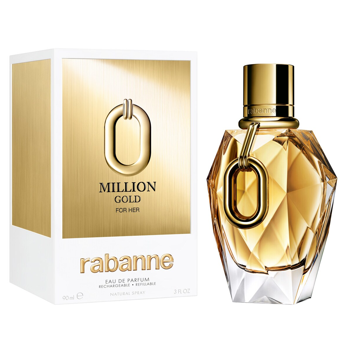 Million Gold by Paco Rabanne 90ml EDP for Women - Perfume NZ is the leading wholesale distributor of brand name perfumes and fragrances in New Zealand.