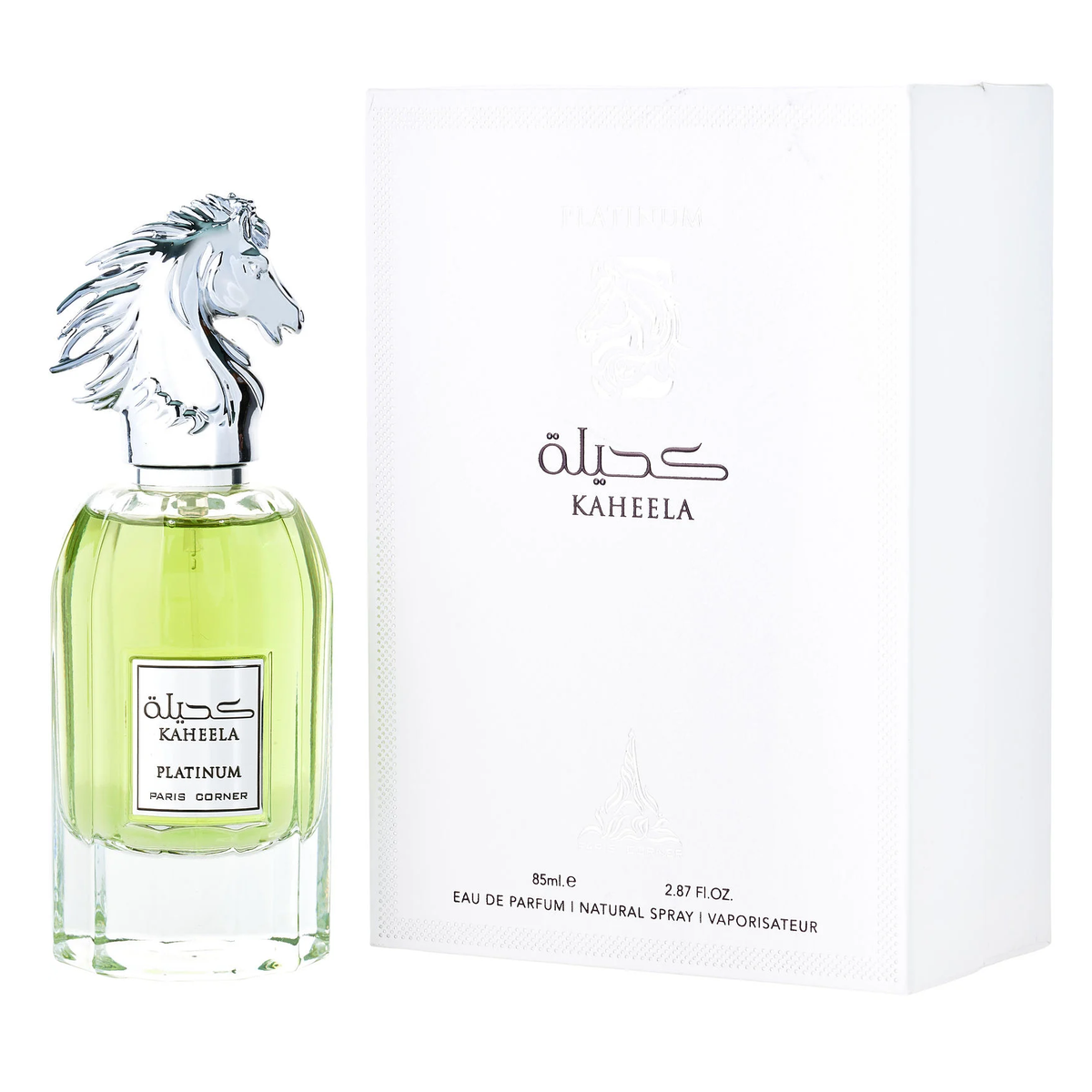 Kaheela Platinum by Paris Corner 85ml EDP - Perfume NZ is the leading wholesale distributor of brand name perfumes and fragrances in New Zealand.