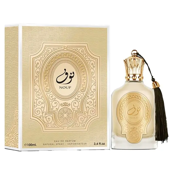Nouf by Paris Corner 100ml EDP - Perfume NZ is the leading wholesale distributor of brand name perfumes and fragrances in New Zealand.
