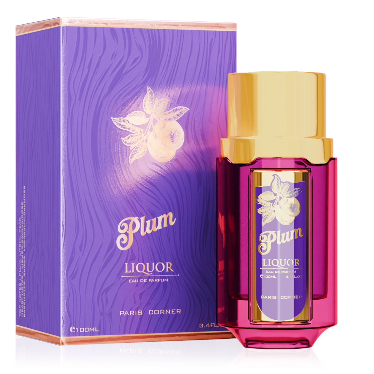 Plum Liquor by Paris Corner 100ml EDP - Perfume NZ is the leading wholesale distributor of brand name perfumes and fragrances in New Zealand.