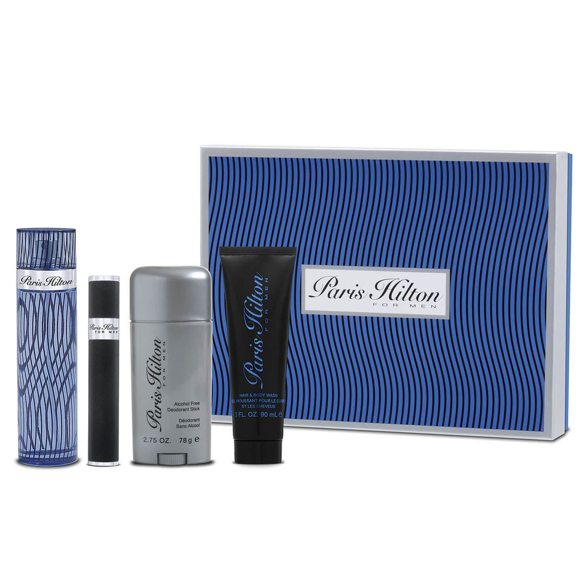 Paris Hilton for Men 100ml EDT 4 Piece Gift Set - Perfume NZ is the leading wholesale distributor of brand name perfumes and fragrances in New Zealand.